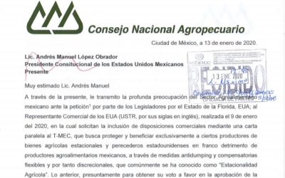 Piden agroempresarios a AMLO rechazar cláusula de estacionalidad de EE.UU.