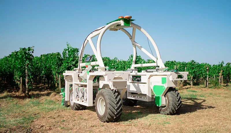 Robots eléctricos y autónomos para el sector agrícola