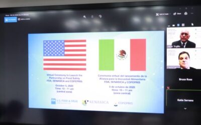 Renuevan México y Estados Unidos Alianza por la Inocuidad Alimentaria