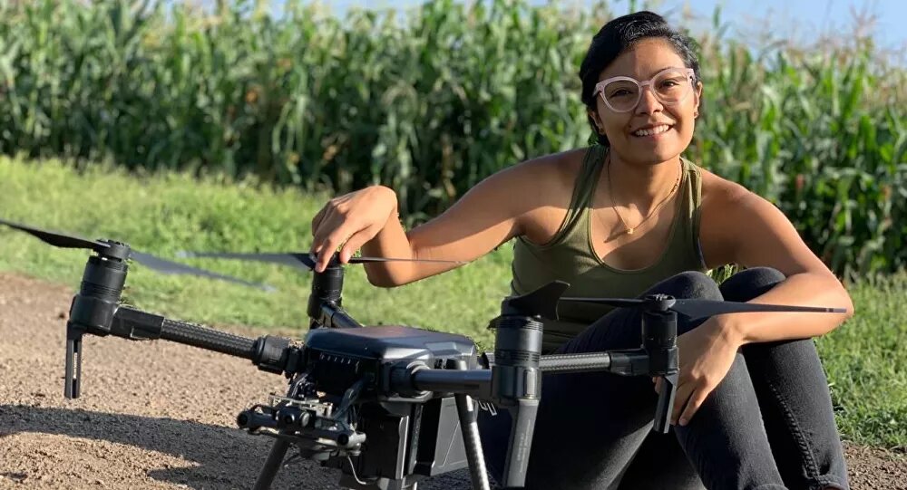 “La agricultura es todo”: cómo una mexicana busca cambiar el futuro del campo con drones